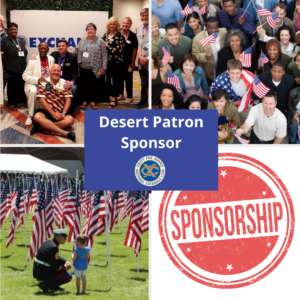 Desert Patron Sponsor - Exchange Club of Las Vegas